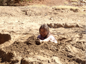 In any case, she was already sitting in a huge hole.